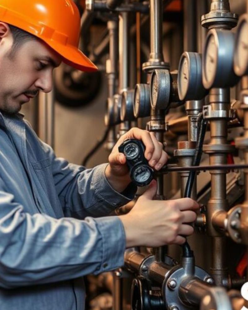 Reparo em tubulação residencial